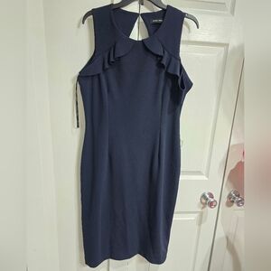 Blue Ivanka Trump Dress, size 14